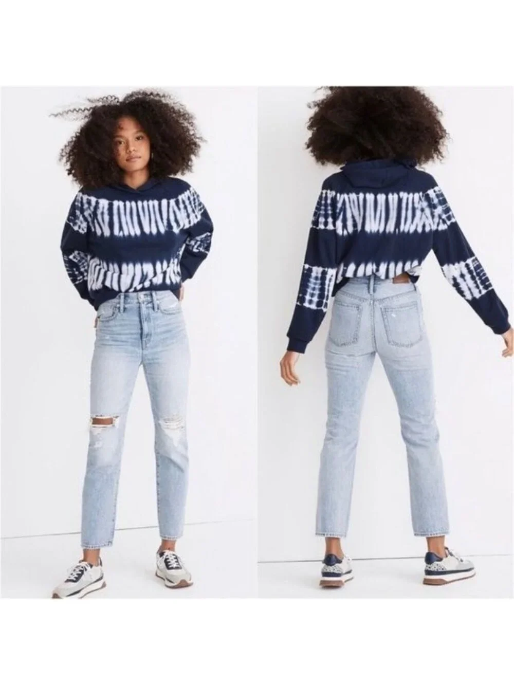 Madewell The Perfect Vintage Jean in Calabria Wash MB435 distressed Edition 26